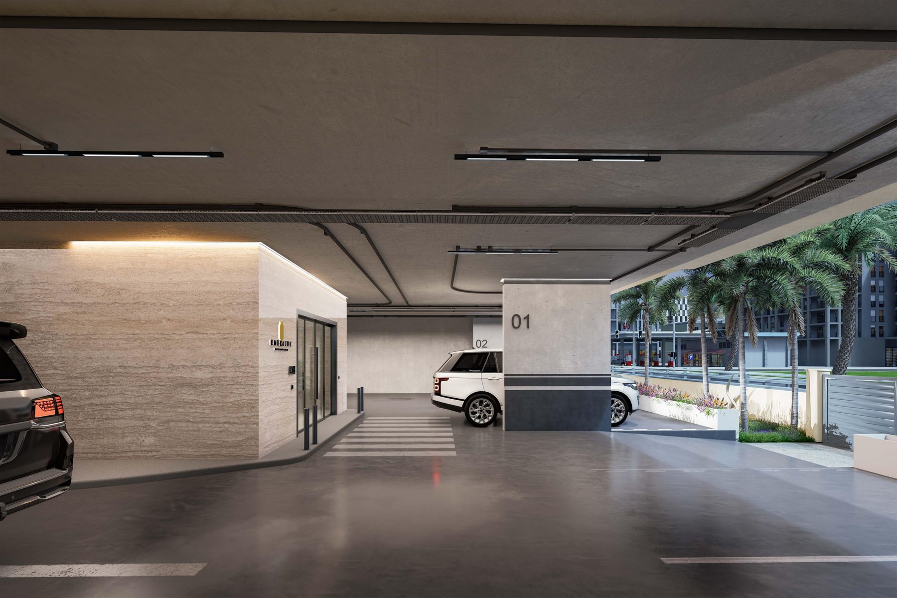 Parking intérieur